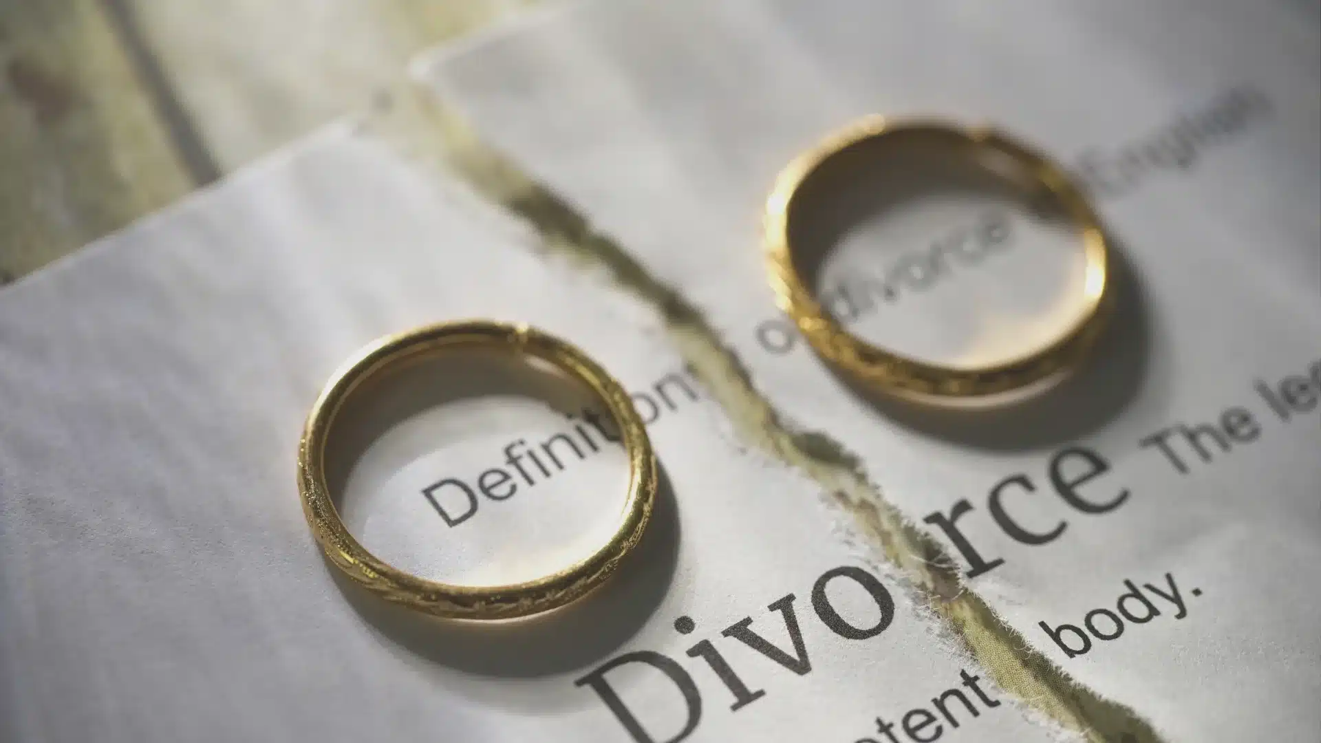 couples ring shows uncontested divorce hearing in texas