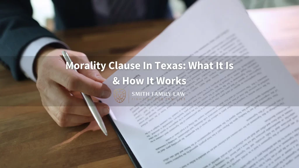 Morality Clause In Texas_ What It Is & How It Works