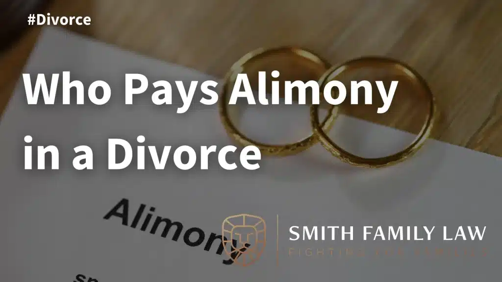 Who Pays Alimony in a Divorce image